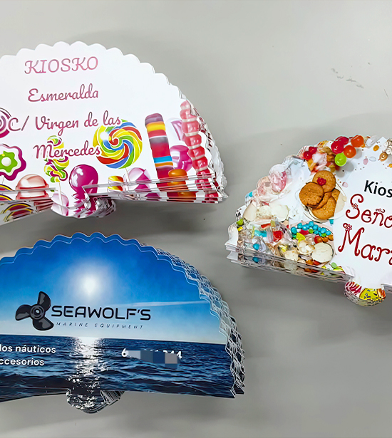 Abanicos de Papel A4 100uds